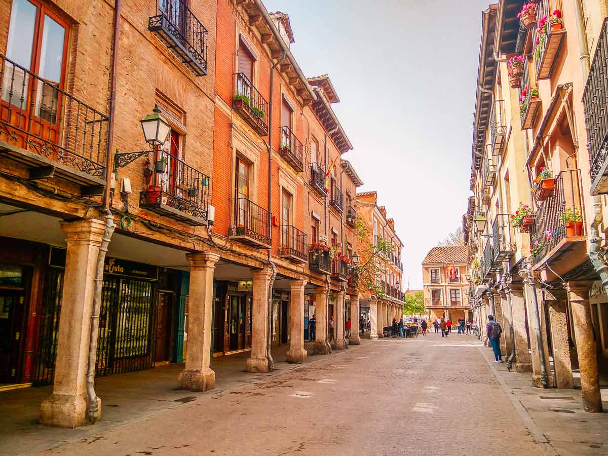 Calle Mayor Alcala de Henares Spain