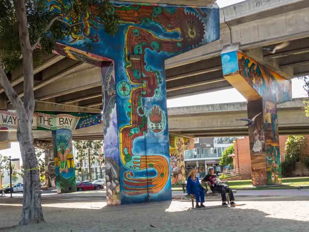 Chicano Park Bench