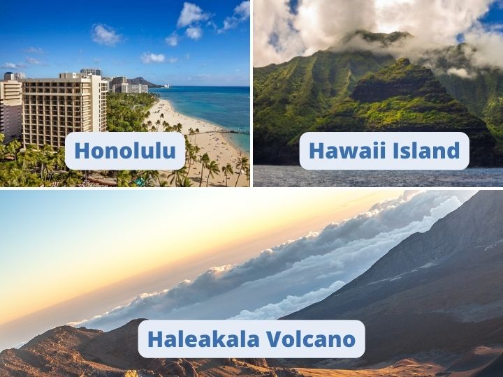 Landmarks in Hawaii