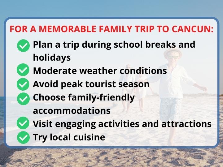 Memorable Family Moments to Visit Cancun