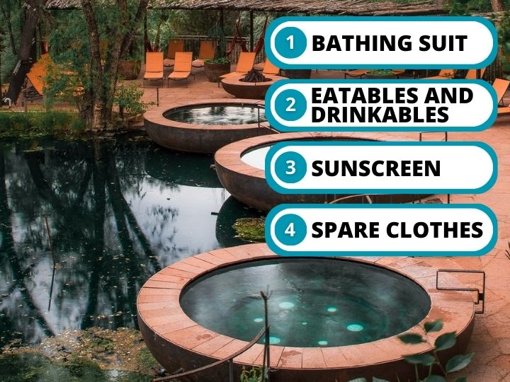 Recommended Items You Should Carry to a Hot Spring