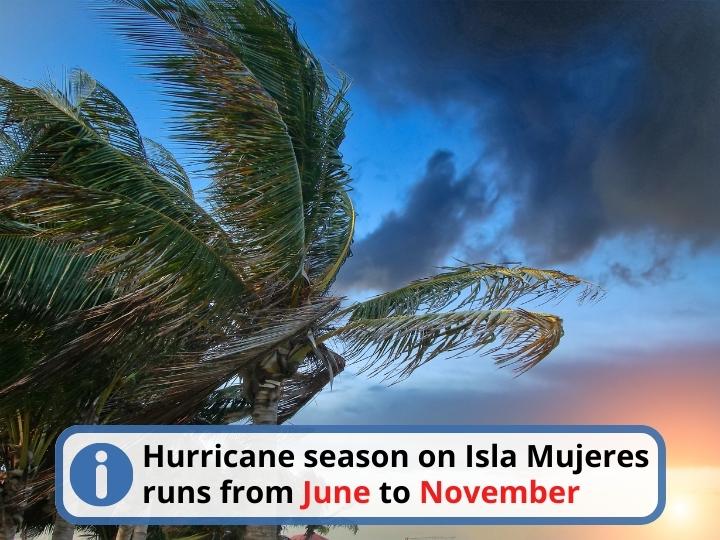 Hurricane season in Isla Mujeres