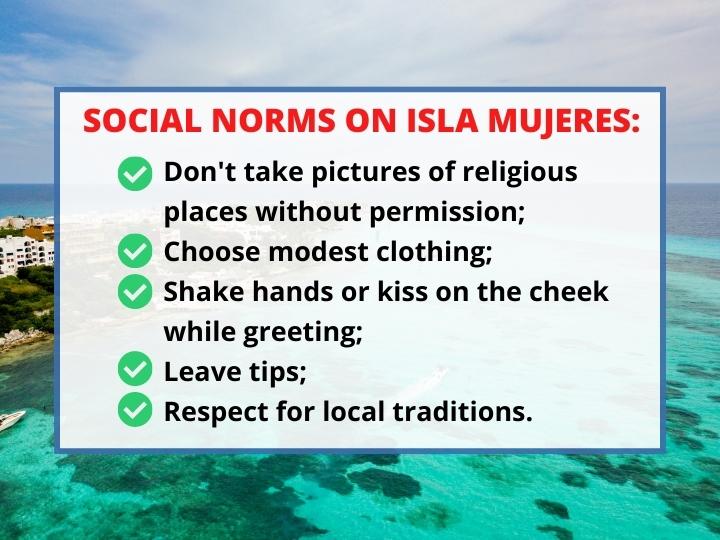 Social norms in Isla Mujeres