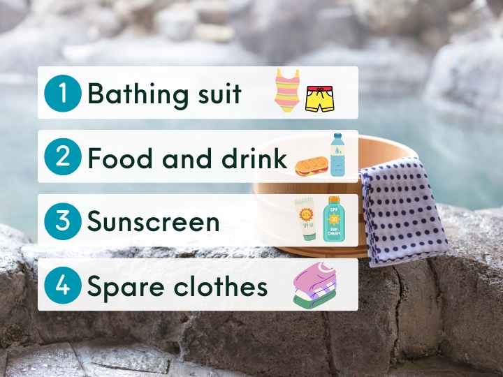 4 Important Items to Bring Along