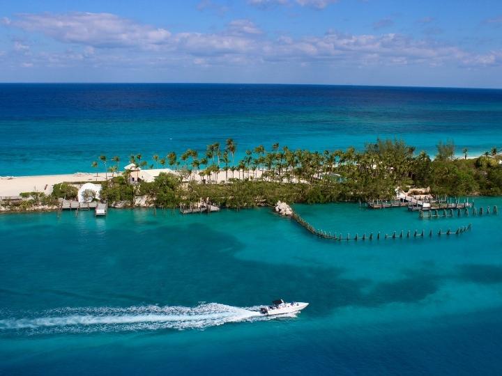 Azure Waters in the Bahamas