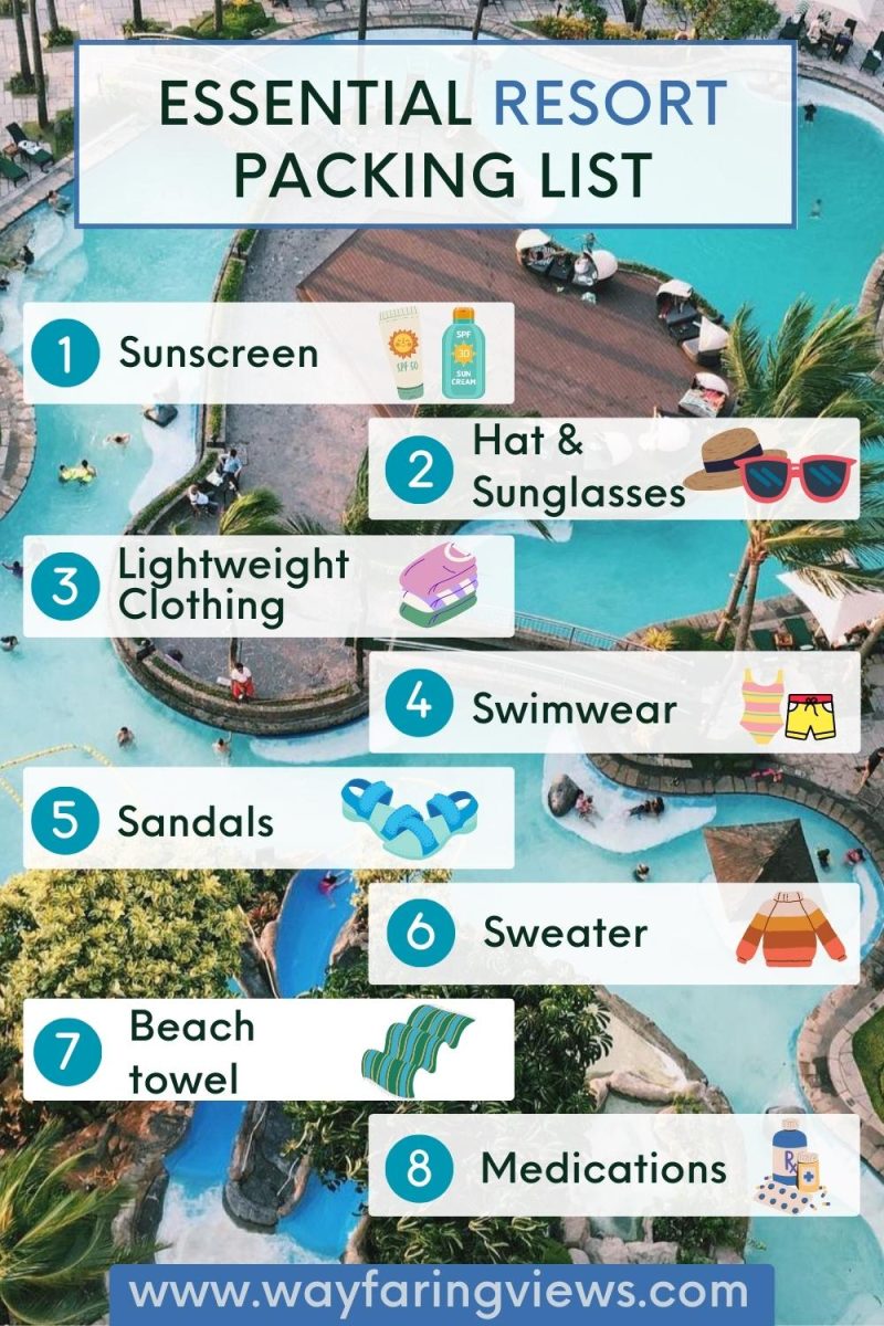 Essential Resort Packing List