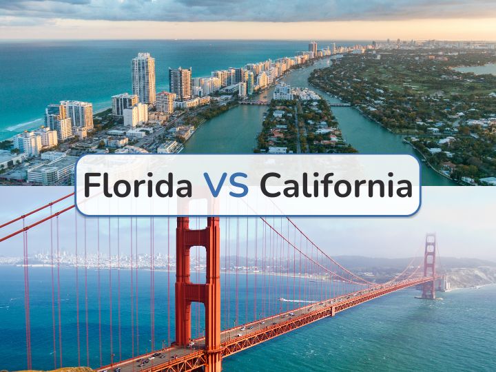 Florida vs California: In-Depth Comparison of 2 States and the Winner Florida VS California