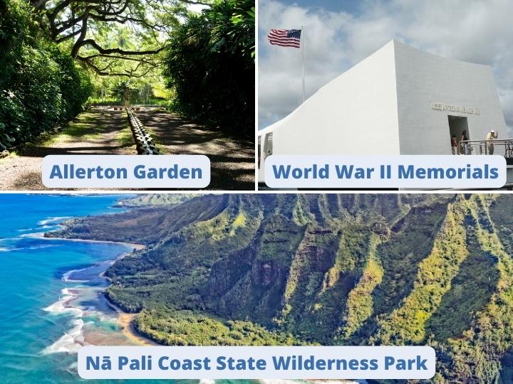 Frozen-In-Time Locations of Hawaii