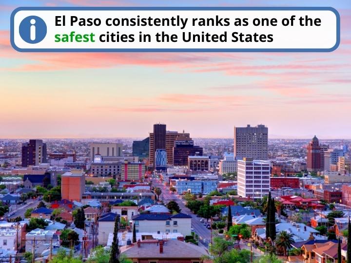 Low Crime Rates in El Paso