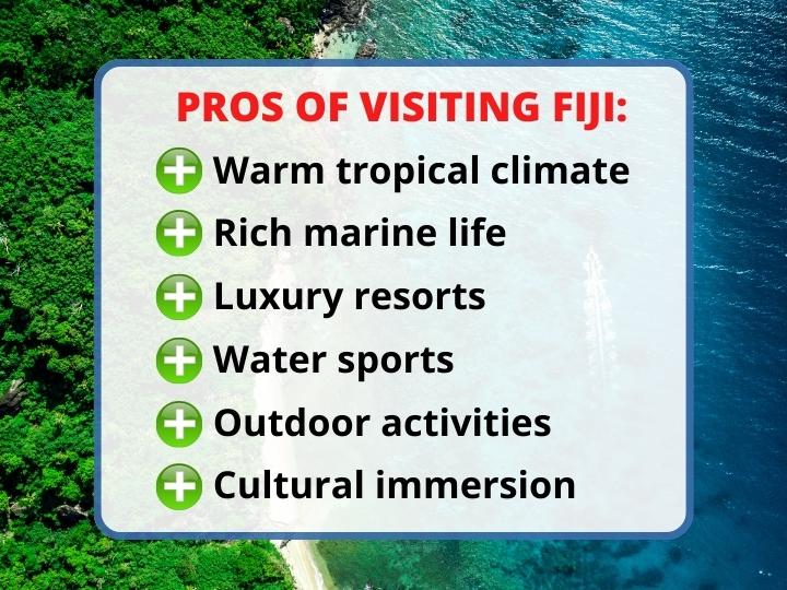 Advantages of Visiting Fiji