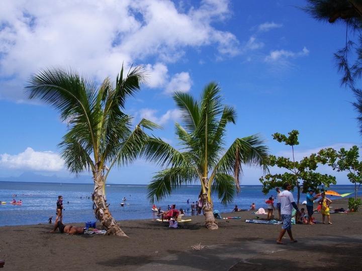Beach of Pointe Vénus