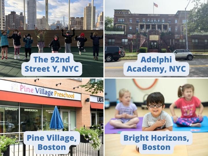 Best Preschools in Boston and NYC