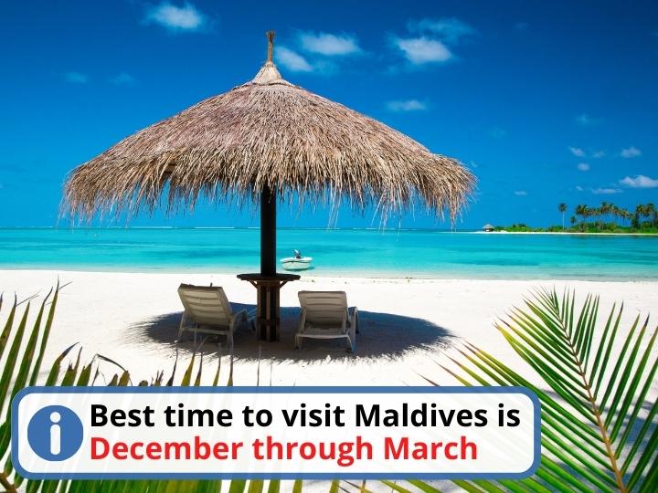 The best time to visit Maldives