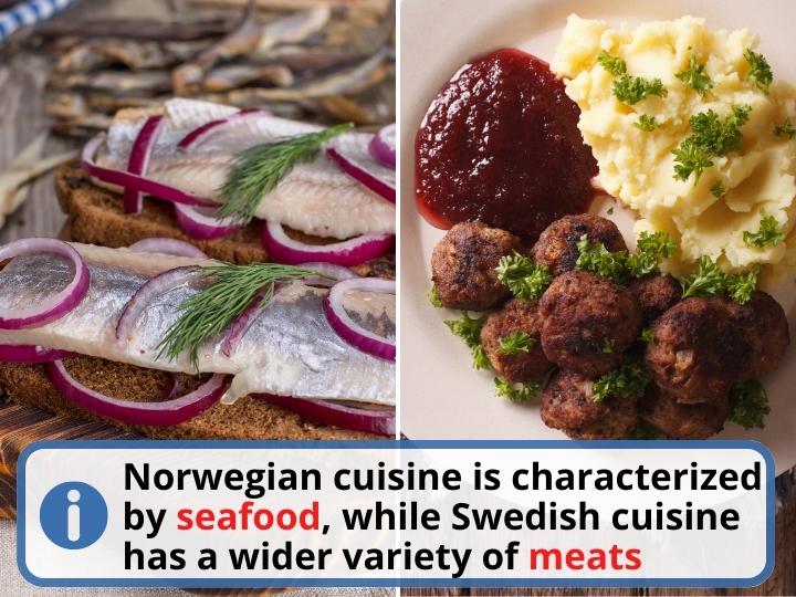 Norwegian vs Swedish Cuisine