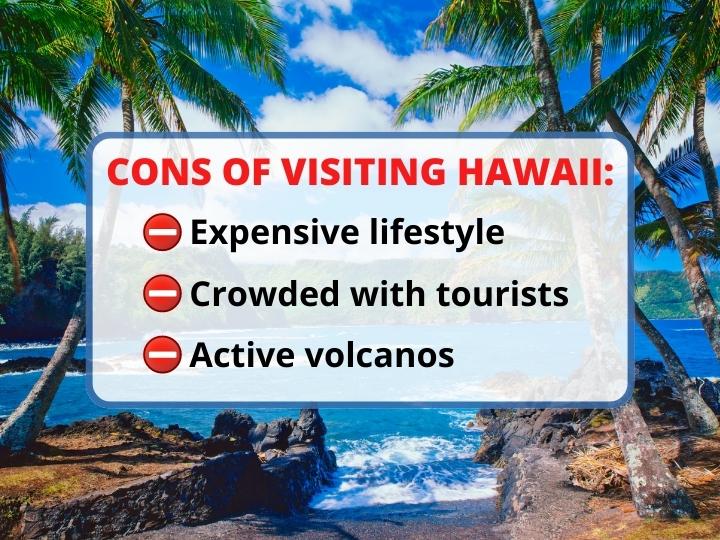 Disadvantages of Visiting Hawaii