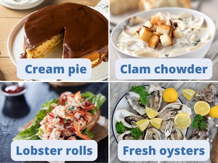 Food scene in Boston