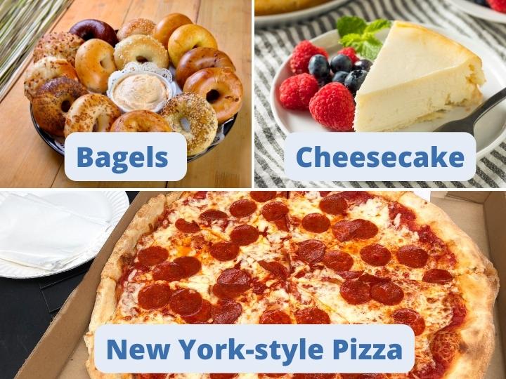 Food scene in New York
