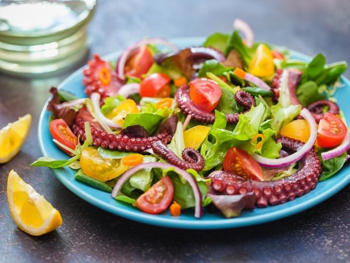 Octopus salad