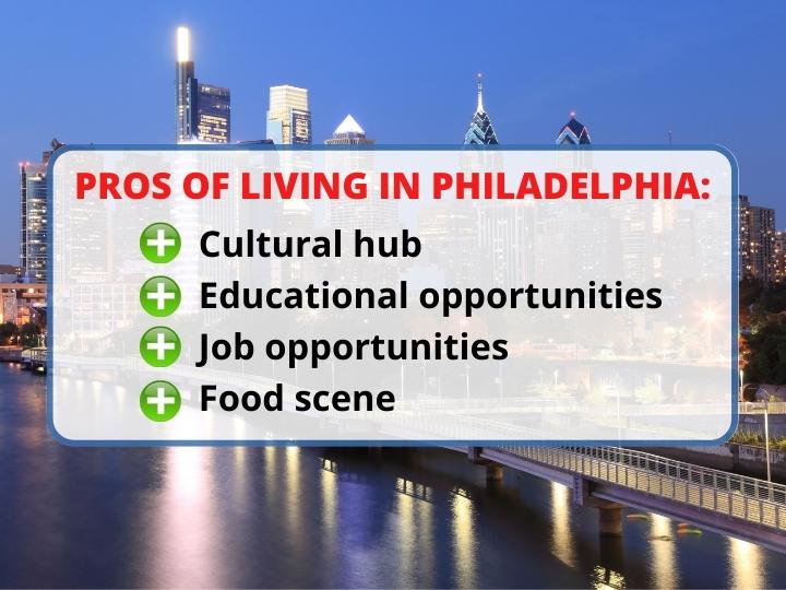 Pros of Living in Philadelphia