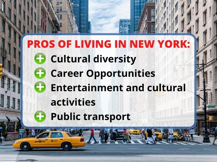 Pros of Living in New York