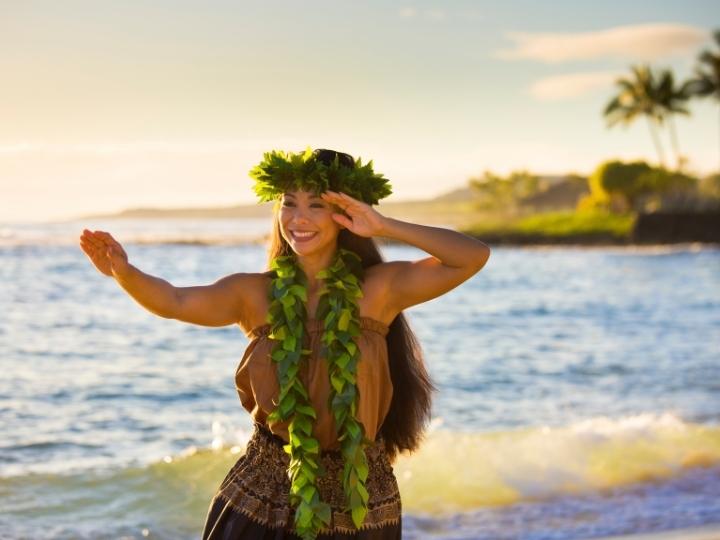 The Hula dance