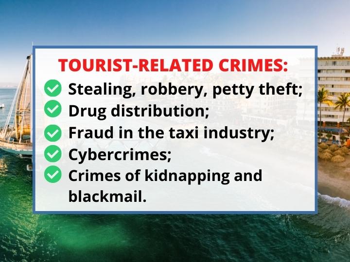 Tourist-Related Crimes of Which They Should Be Aware