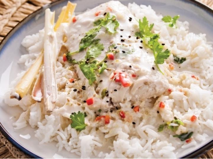 Mahi-mahi in coconut milk