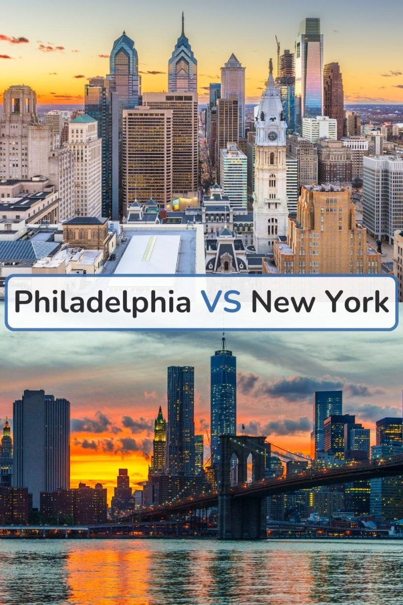 Philadelphia vs New York City
