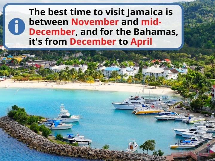 Best Time to Visit The Bahamas vs Jamaica