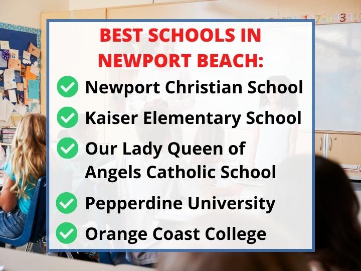 Schools in Newport Beach vs Laguna Beach