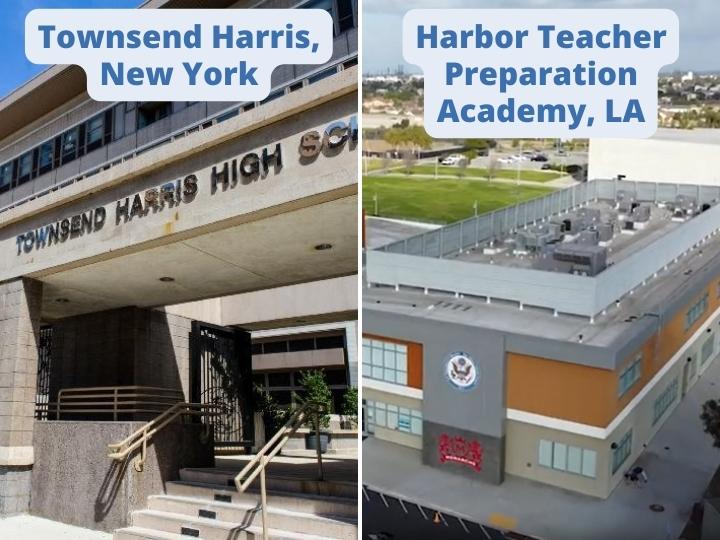 Best schools in NYC and LA