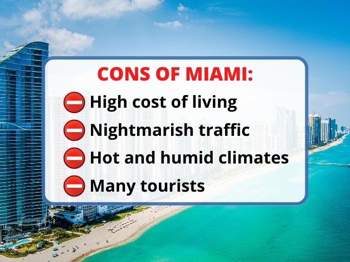Cons of Living in Miami