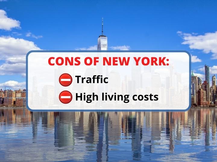 Cons of NYC