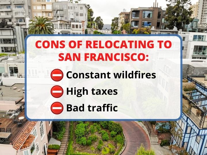 Disadvantages of Moving to San Francisco