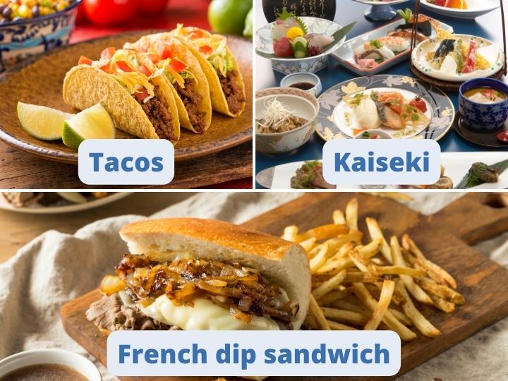 The food scene in Los Angeles