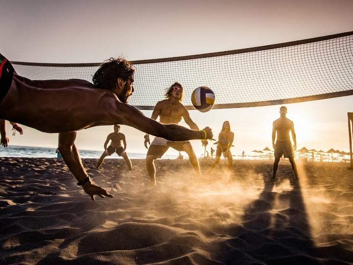 Volleyball at Laguna Main Beach