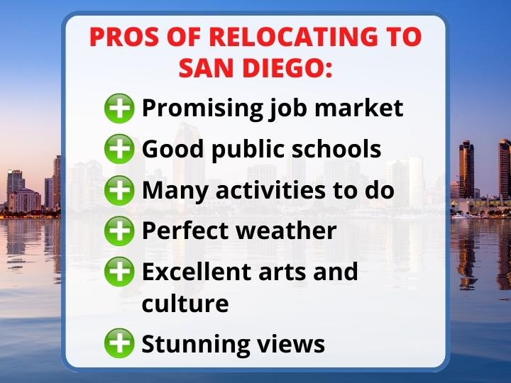 Pros of Relocating to San Diego