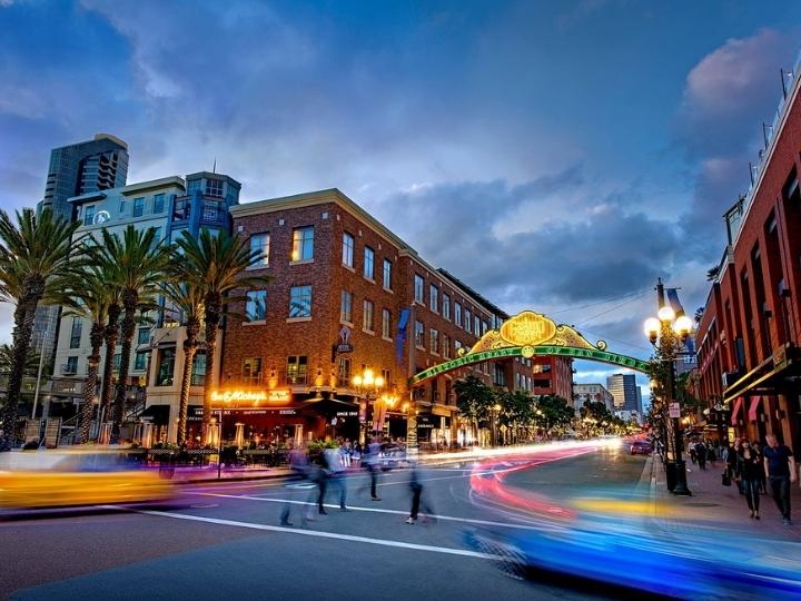 The Gaslamp Quarter, San Diego