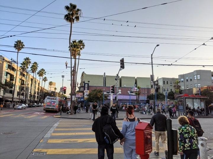 The Mission district, San Francisco