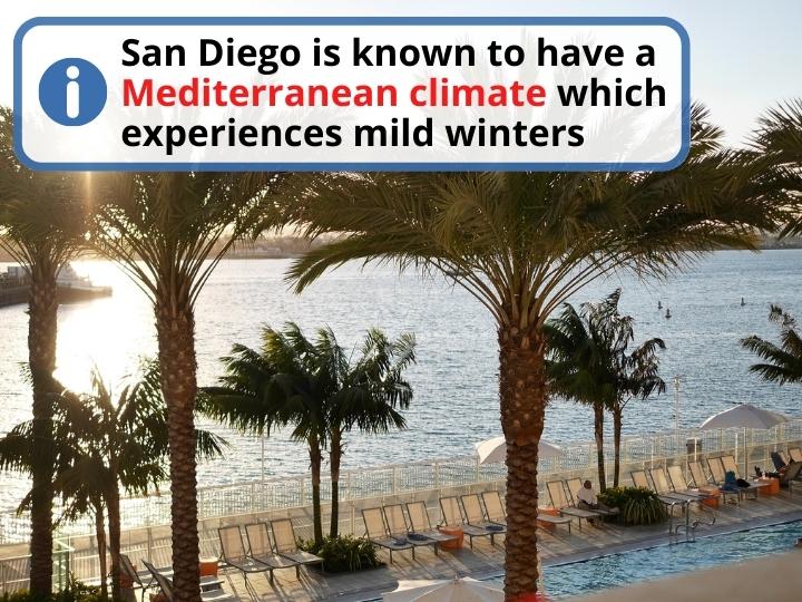 Weather in San Diego