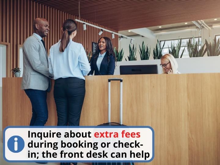 Anticipating Unexpected Fees