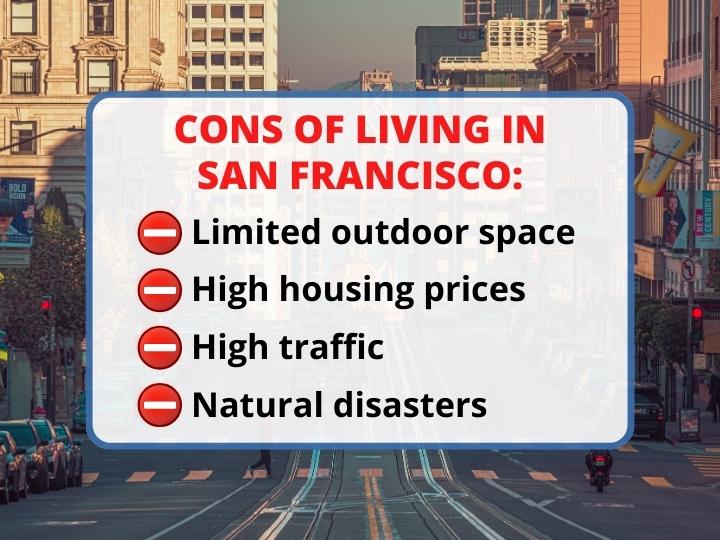 Cons of Living in San Francisco