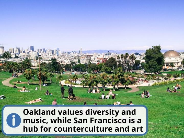 Culture and Vibe in Oakland and San Francisco