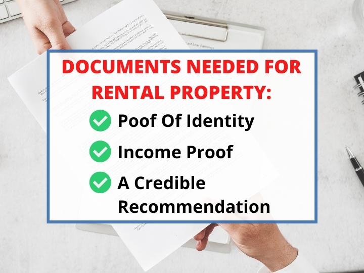 Documents Needed For Rental Property in Sydney
