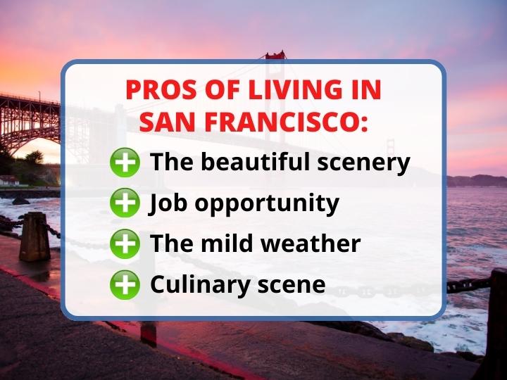 Pros of San Francisco