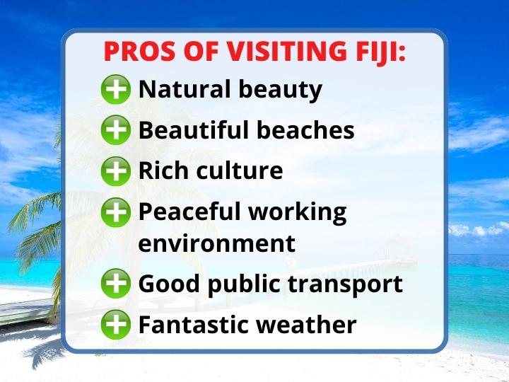 Upsides of Visiting Fiji