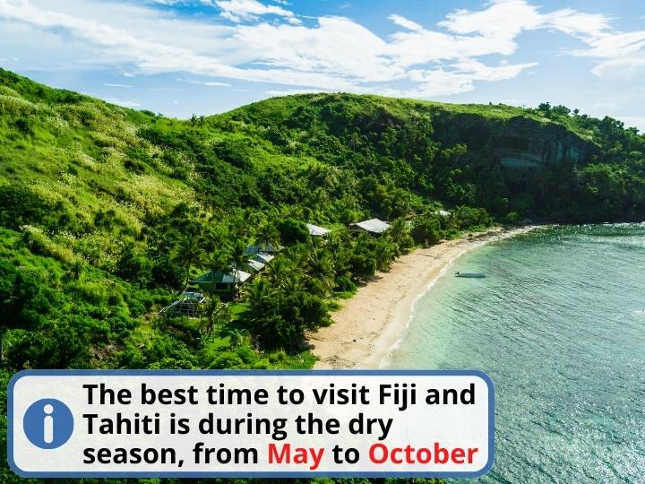Best Time to Visit Tahiti or Fiji