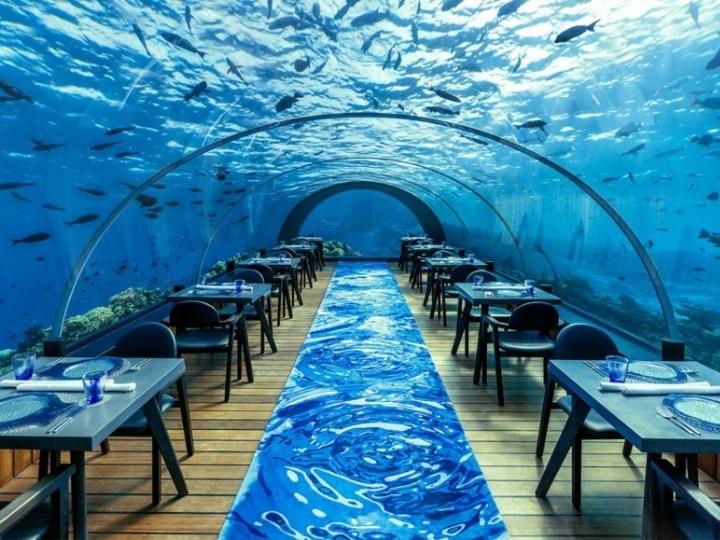 5.8 UNDERSEA RESTAURANT in Maldives