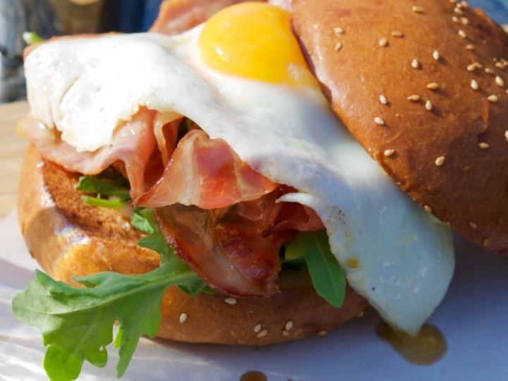 Bacon and egg roll