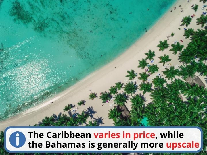 Caribbean vs Bahamas: Cost of Visiting